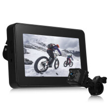 Sykkelspeil Ryggekamera 8-LED 150 1080p
