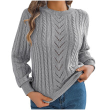 Women's Pullover Sweater Gray S