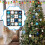 Christmas tree ornaments blue white 44 pieces 5