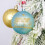 Christmas tree ornaments blue white 44 pieces 7