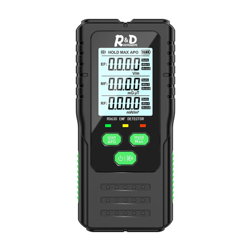 Φορητός μετρητής EMF 3 σε 1 με αισθητήρα ακτινοβολίας