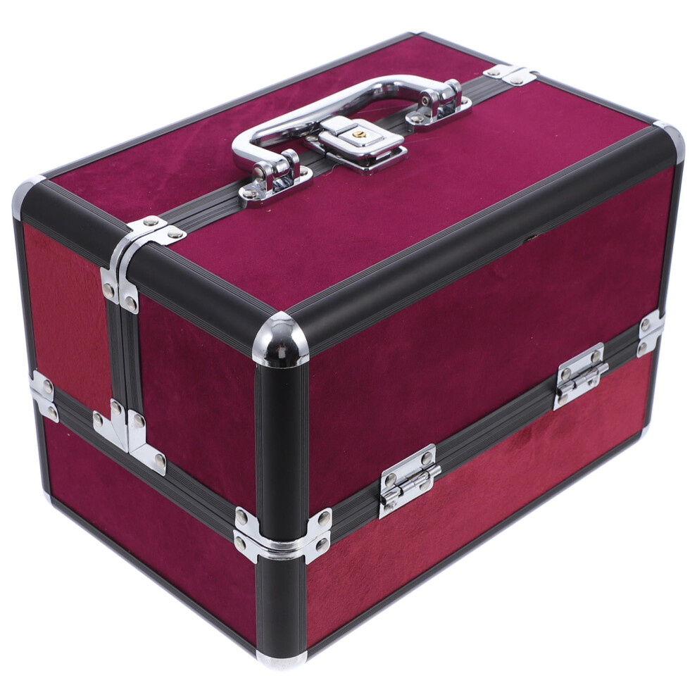 OUNONA makeup case cosmetic storage travel organizer 1pc