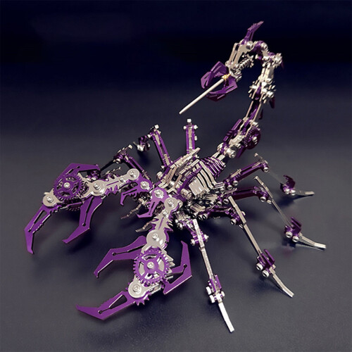 3D Metal Puzzle Scorpion Model Kit for Adults 1