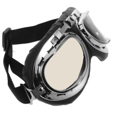 Lekkie, wiatroszczelne okulary motocyklowe zakrywające całe oko