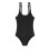 One Piece Swimsuit Women Black Thin Strap Teens 1