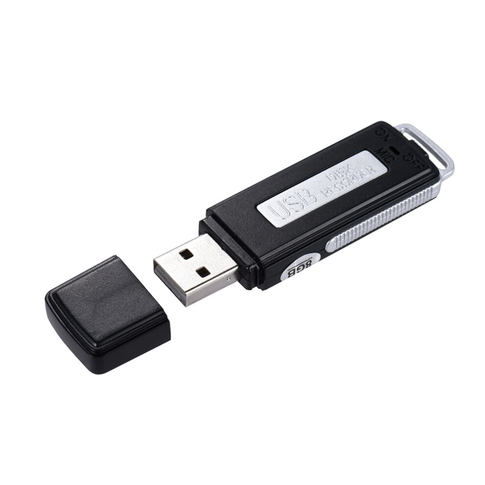 Sk-868 Usb Digital Voice Recorder 8Gb Black 9329345577192