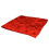 Homeford Samt-Serviette, 50 cm, 6 Stück, Rot 2