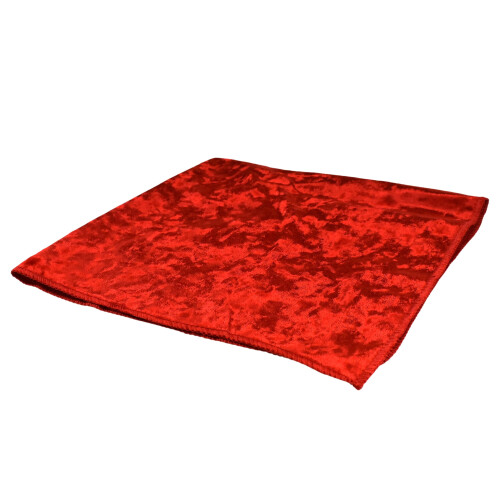 Homeford Samt-Serviette, 50 cm, 6 Stück, Rot 1