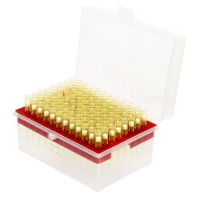 Vârfuri de pipetă de laborator din plastic transparent cu filtru 200