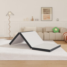 Surmatelas en mousse à mémoire de forme pliable en trois, 7,6 cm (3 pouces), format Twin XL