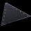 Régua triangular equilátera de 60 graus para patchwork, artesanato em papel e trabalhos manuais. 6