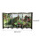 Wooden Peacock Folding Screen Desktop Decor 18.9" x 9.45" 2