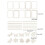 Hariumiu scrapbooking paper lace pattern 10 pcs 3