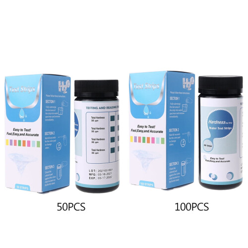 Water Hardness Test Strips for Softener Pool Spa Well 2