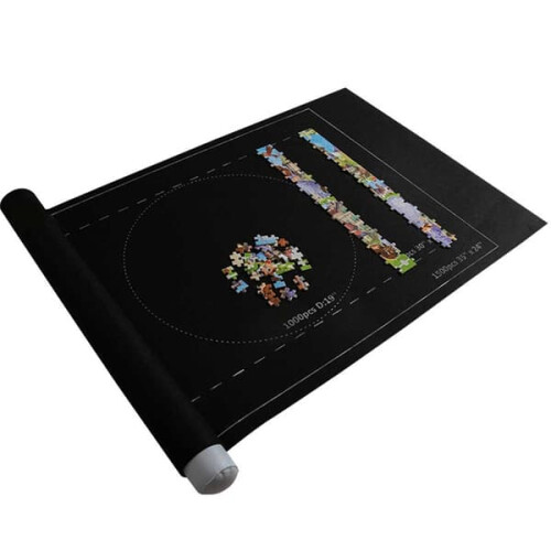 Felt Puzzle Mat Black 36x36 inches 1