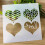 Heart Bird Nature Stencil Pack 9 Pieces 2