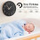 Silent Wall Clock Arabic Numerals 20cm Quartz 4
