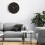 Silent Wall Clock Arabic Numerals 20cm Quartz 5