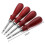 Leather Edge Beveler with Wood Handle 4 Sizes 7
