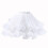 Flickor Tyll Krinolin Underkjol med Meshring – Vit, 1