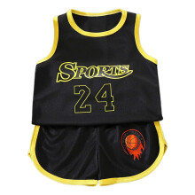 Basketball-Set für Kinder: Netzweste und Shorts, Größe 18-24M