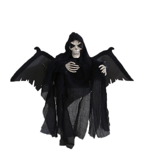 Flyvende spøkelse Halloween-dekor elektrisk lysende