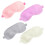Plush sleeping eye mask with adjustable strap 4 pcs 1