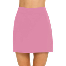 Jupe de tennis unie rose fuchsia pour femme, taille L
