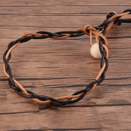 Cowhide Leather Cord for Jewelry Making 3 Rolls 1