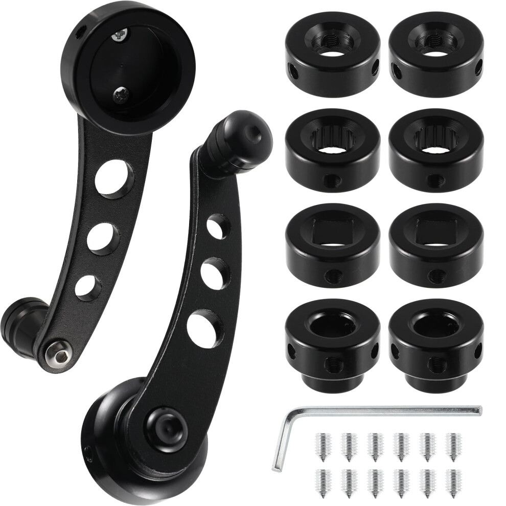 Ounona Car Window Crank Handle 11 X 4.3 Cm Black 9558633607062