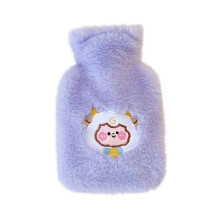 MOQIN Microwaveable Hot Water Bottle BPA-Free Silicone 1