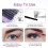 False Eyelashes Natural Volume Black 30 Pieces 2