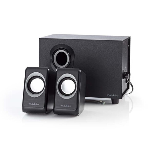 Nedis PC Speakers 2.1 Channel 33W 3.5mm USB Powered 2
