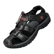 Men's Leather Outdoor Sandals Non-Slip Anti-Collision