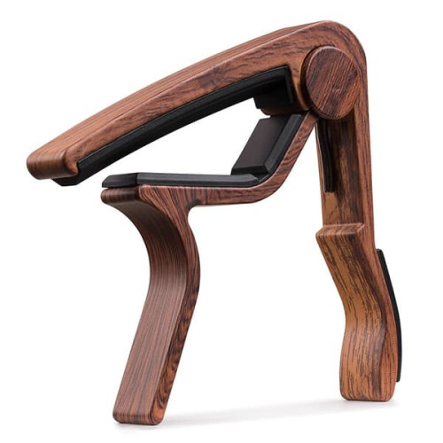 Guitar Capo Wooden Tree Design 1 Pack 2
