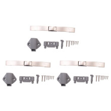 3X Car Push Lock RV Caravan Boat Cabinet Locks Handle Home Drawer Button Locks Furniture Door Lock C