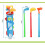 Kids' Golf Toy Set with Practice Balls and Flags 4