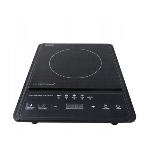 Induction Hob Black with 5 Functions and Adjustable 1