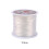Elastic thread for jewelry making white 60m 4