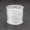 Elastic thread for jewelry making white 60m 3