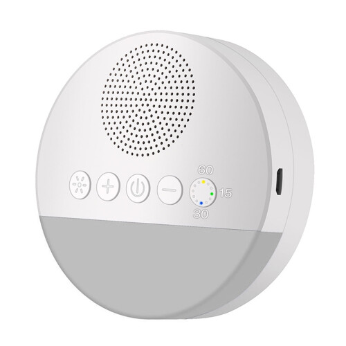 White Noise Sleep Machine with6Sounds and15/30/60-Min