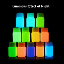 Luminous Paint Non-radioactive 12 Colors 20g