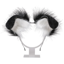 serre-tĂŞte oreilles de chien en peluche pour fille, fait main, style kawaii, pour une fĂŞte
