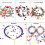 Flat Beads Kit for Bracelets Fruit Alphabet 24 Colors 6000 3