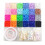 Flat Beads Kit for Bracelets Fruit Alphabet 24 Colors 6000 5