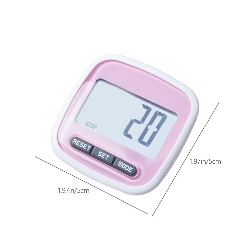 Step Counter with Large Display and Accurate Pedometer for 2