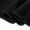 Fleece blanket with sleeves black 2