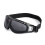 Black Ski Goggles with UV Protection 2
