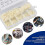 Plastic Nylon Flat Washers M2 to M10 White 500 pcs 3