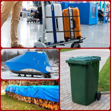 12X Rubberen Koorden met Haken 6 Inch, Rubberen Bungeekoorden Heavy Duty Rubberen Spanbanden voor Buiten met S-Haken voor Vrachtwagen, Bestelwagen